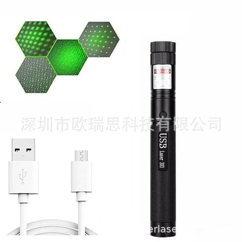 Laser301 Laser Pointer Red Green Blue-Purple Laser Pointer for Sales Office Command, Teaching Pointer, Outdoor Star Gazing Pen