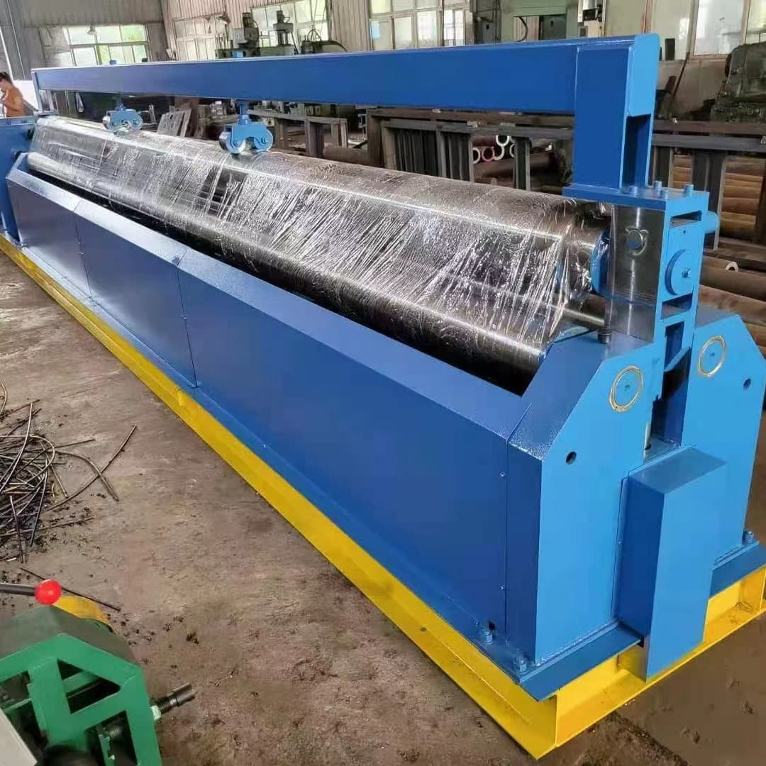 4*4000 Electric Aluminum Plate Rolling Machine, 5m, 6m, 7m Curtain Wall Aluminum Plate Rolling Machine, Discounted Cross-border Service