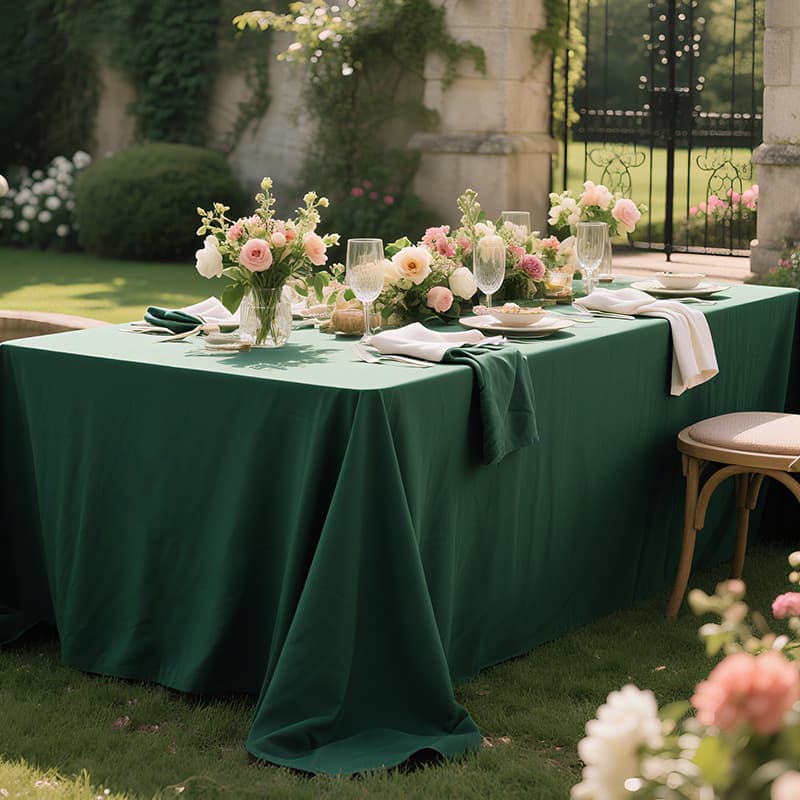 Outdoor waterproof and sunproof camping tablecloth 2025 new high-end rectangular rainproof tablecloth camping tablecloth