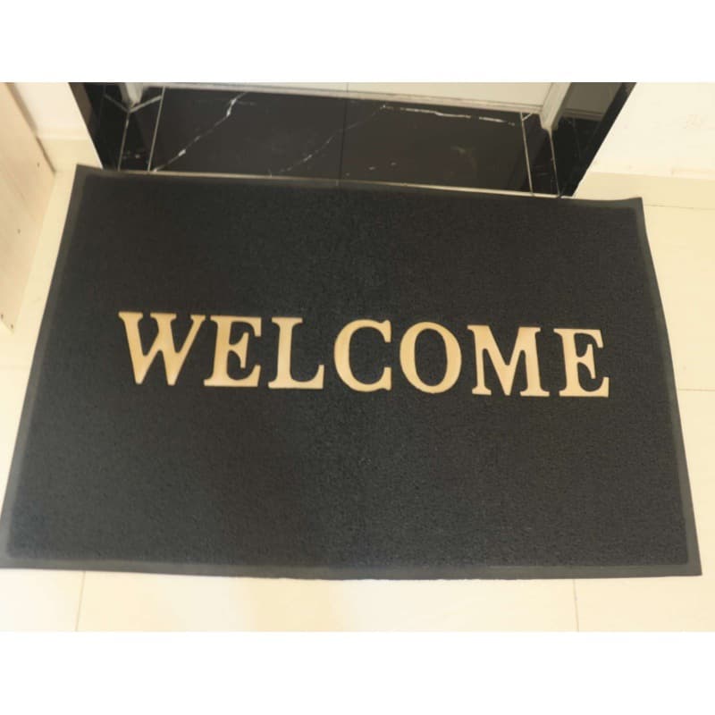 Coil Mat Welcome Multilingual Custom Door Mat Entry Mat Bottomless Coil Mat