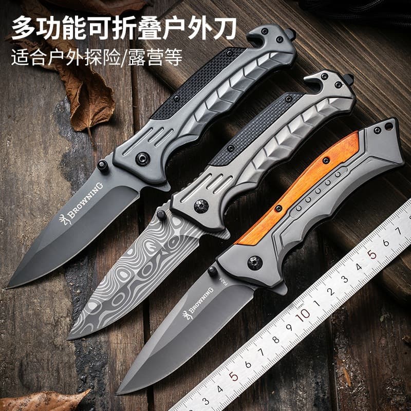 Outdoor Portable Folding Knife, Outdoor Camping Survival Folding Small Knife