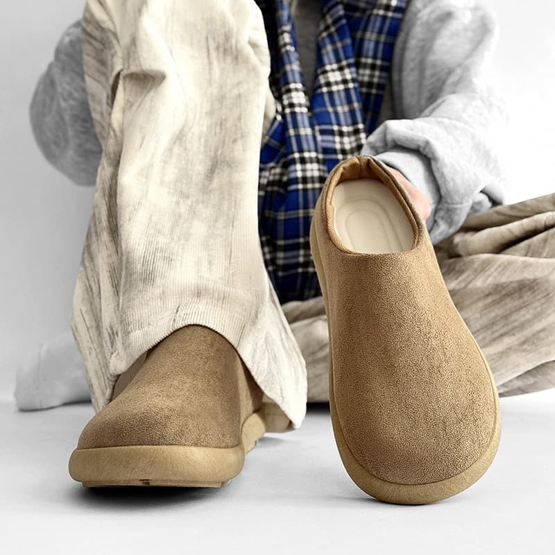 Men's Shoes Large Size New Spring/Summer Slip-On Lazy Shoes Men's Small Potato Birkenstock Shoes Men's Casual Shoes