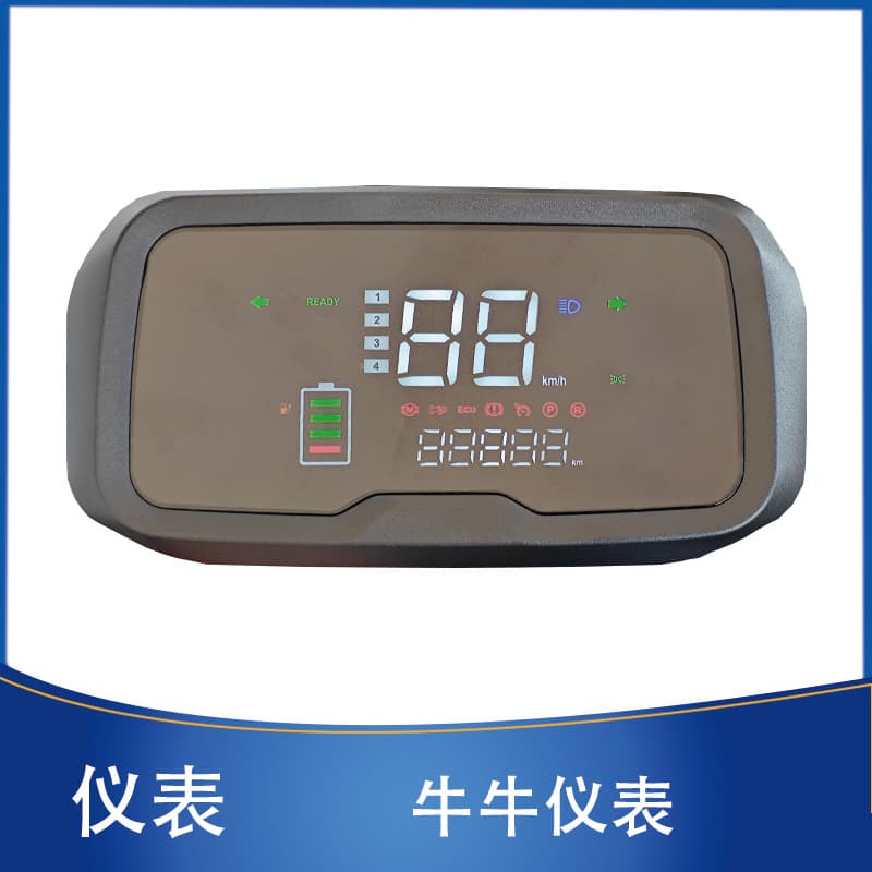 Electric Scooter Daniu Gauge for Xunying/Zhongsha/Jinniu Battery Level, Mileage, Speed Meter 48V/60V/72V
