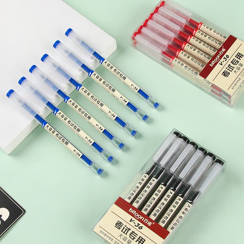 High-quality quick-dry gel pen for exams, cost-effective business pen with stylish design