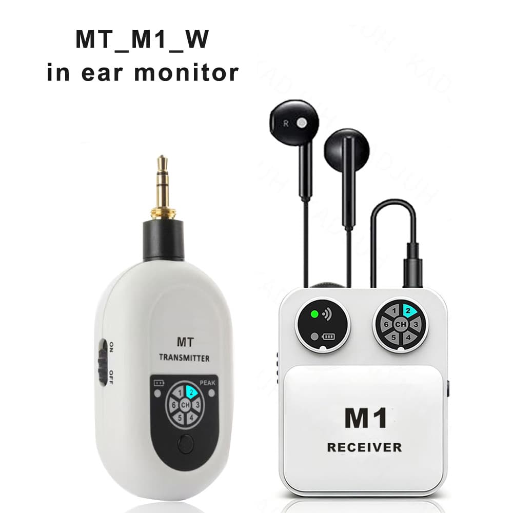 Wireless Monitoring In-ear Monitoring 2025 New In-Ear Monitoring Headphones 2.4G Real-time Stage Outdoor Performance Monitoring