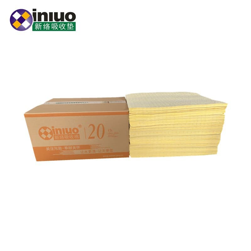 Wholesale PSH91251 chemical universal absorption sheets, chemical plant laboratory adsorption pads, acid-base absorption pads.