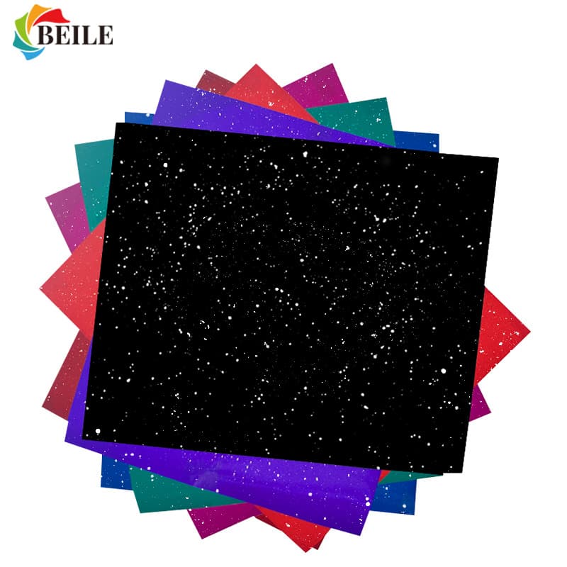 PVC Crystal Diamond Effect Sticker Vinyl Cutting Film for Computer Cutting Car Advertising Vinyl Self-Adhesive Instant Sticker