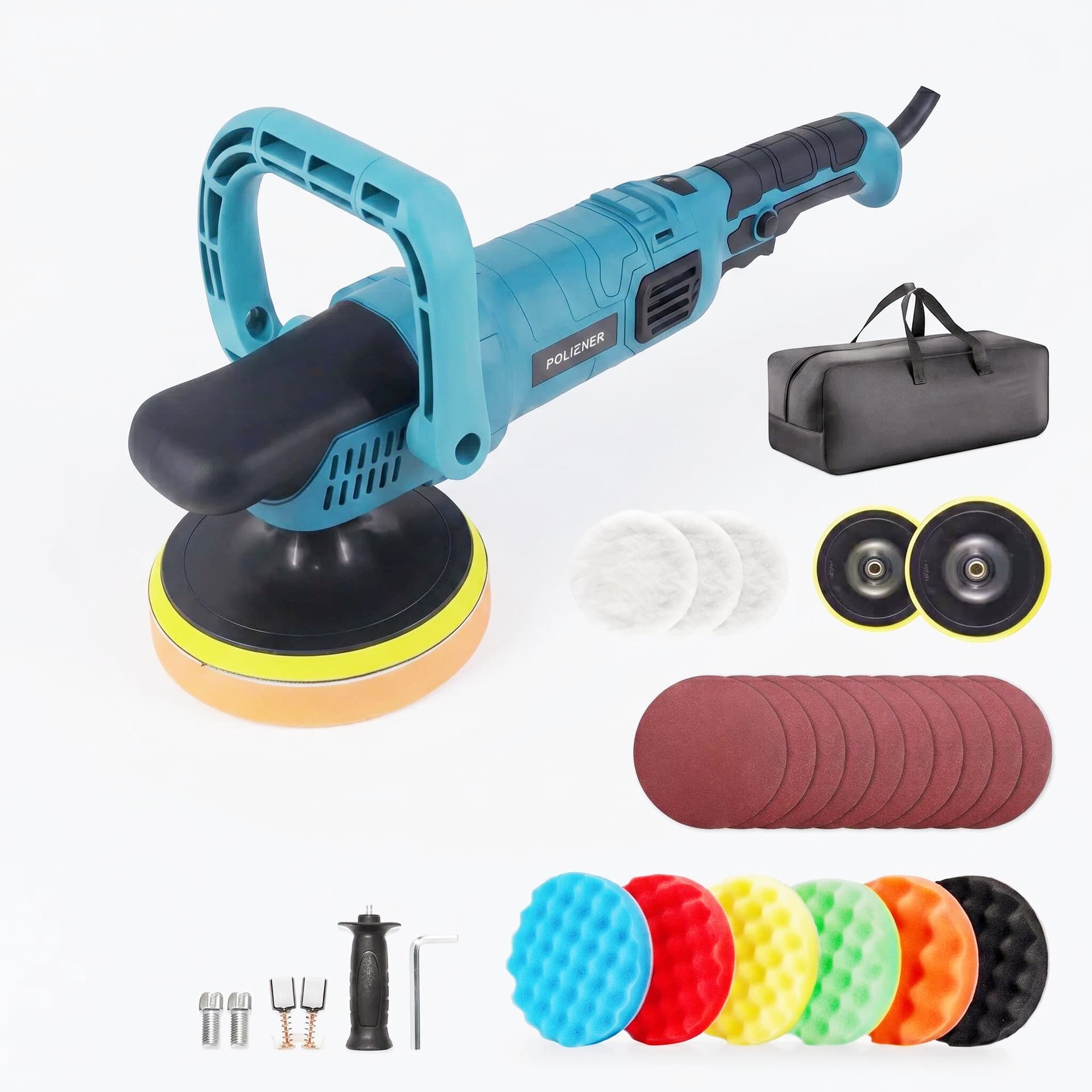 Car Polisher Constant Power Speed Control Car Detailing Waxing Machine Scratch Repair Sealant Machine for Home Marble