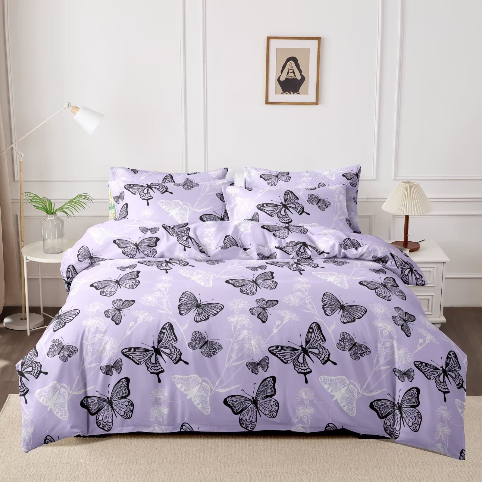 2026 New German Polish European Size Drop Shipping Microfiber Printed Cross-Border Supply Bedding Set