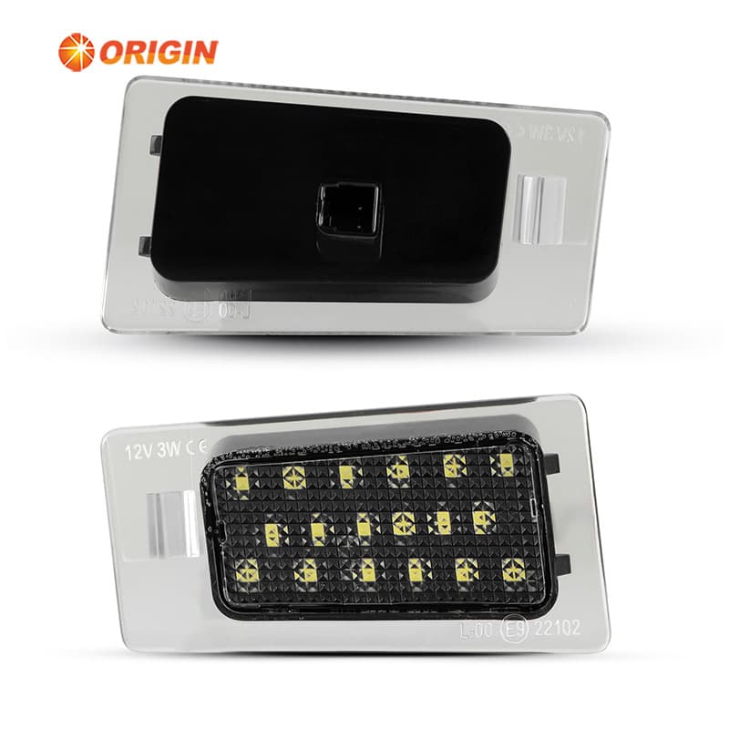 Cross-border supply, compatible with Hyundai Elantra 2016- license plate light, Kia Sportage KX3 LED rear license plate light