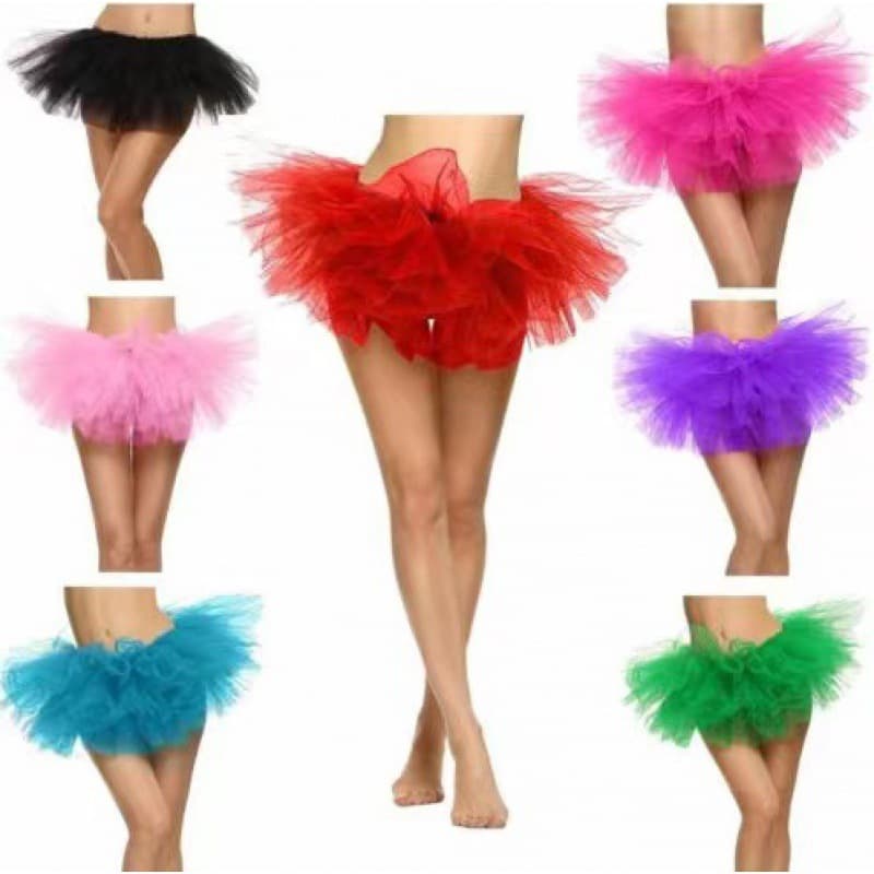 Amazon organza tutu skirt, cross-border wholesale cake skirt with five layers of tulle.
