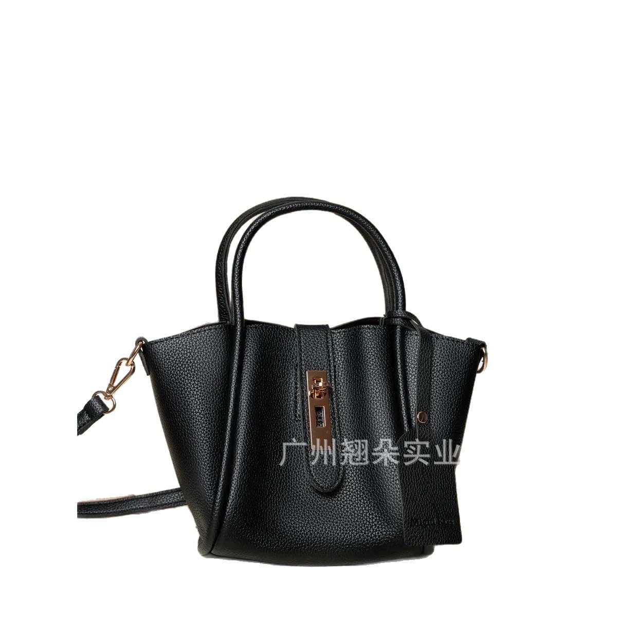 European and American Black Premium Tote Bag Women 2025 New Trend Casual Commute Handheld Shoulder Crossbody Bag