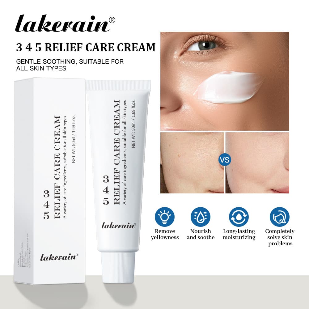 Cross-border lakerain 345 facial cream moisturizing and hydrating facial cream shuhuan cream for dry face