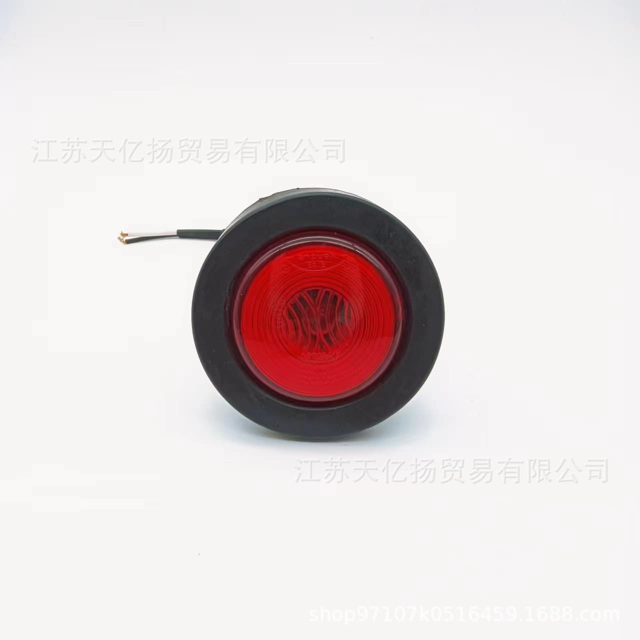 2-Inch Bubble Type Universal Front Position Light, Rear Position Light, and Side Marker Light for Trucks, Lorries, Trailers