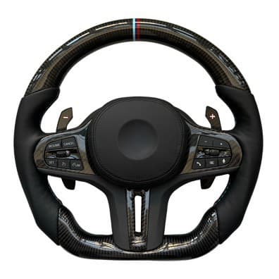 Suitable for BMW 5 Series 7 Series G11 G12 730 740Li Modified M Sports Carbon Fiber Steering Wheel Racing Steering Wheel