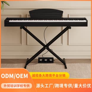 Dropshipping Wholesale Portable Digital Piano 88 Keys Weighted Hammer Professional Beginner Adult Home Multifunctional Electronic Piano