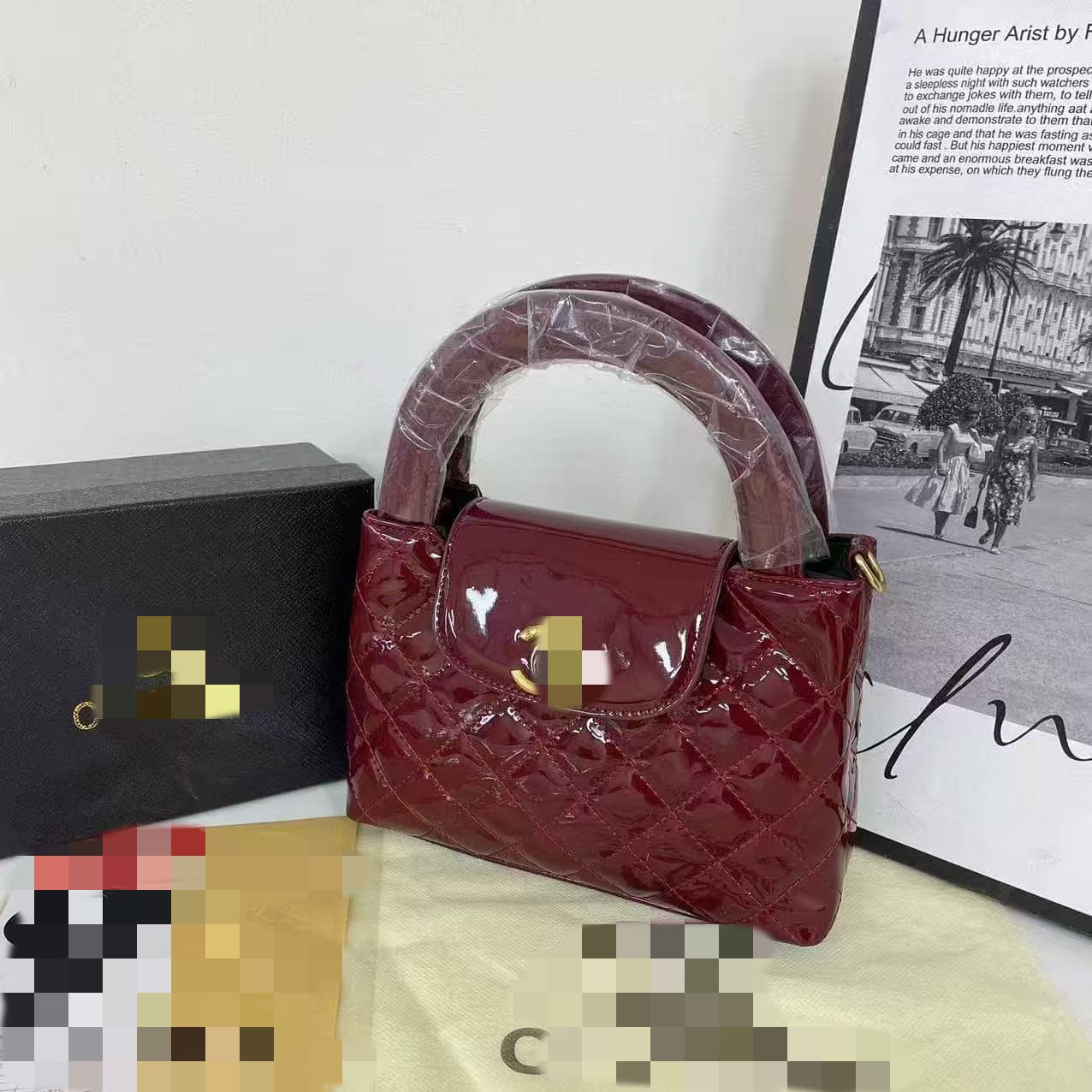2025 New Style Chanel-Style Quilted Chain Bag Kelly Bag Kelly23K Fashionable Casual Versatile