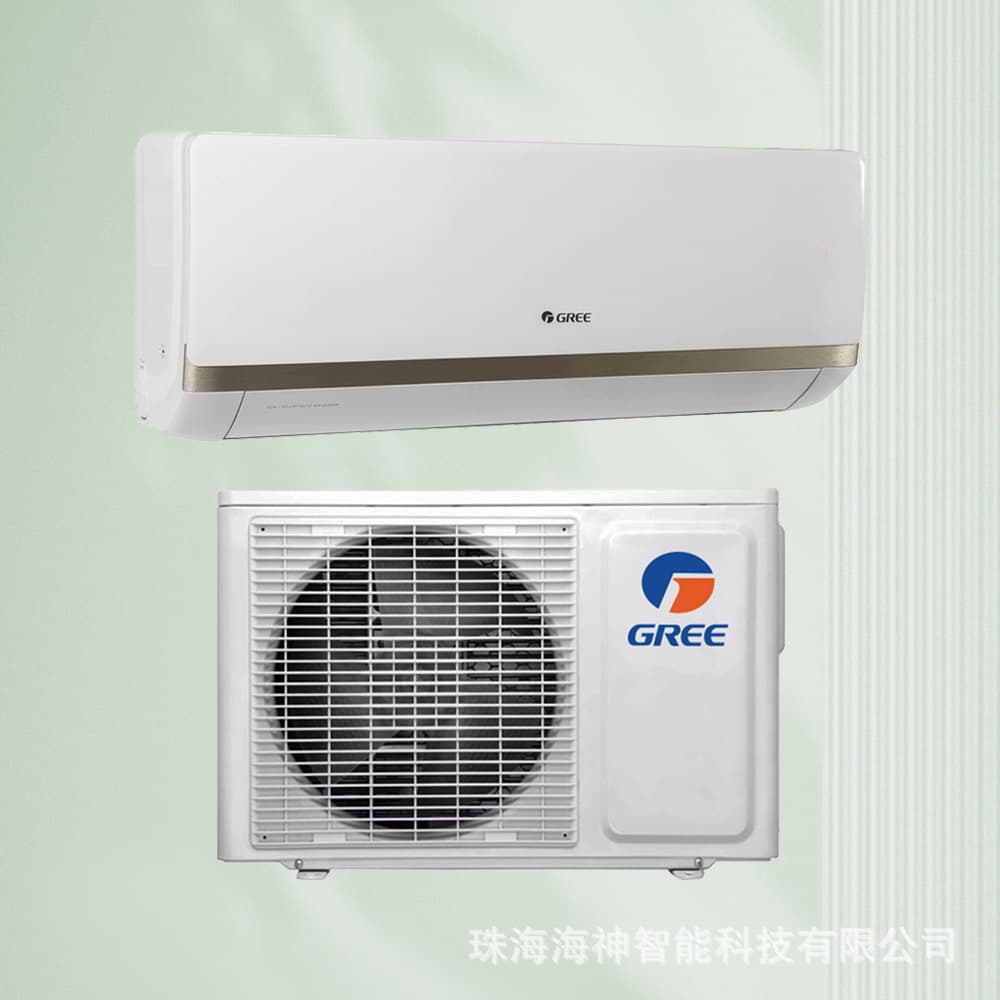 Gree Air Conditioner Wall-Mounted Unit Factory Wholesale Export Air Conditioner Cooling Home Use 1 HP Air Conditioner