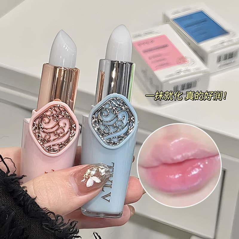 TVLV moisturizing and translucent temperature-sensitive color-changing lip balm, fake plain lipstick, affordable lip gloss wholesale dropshipping 9638