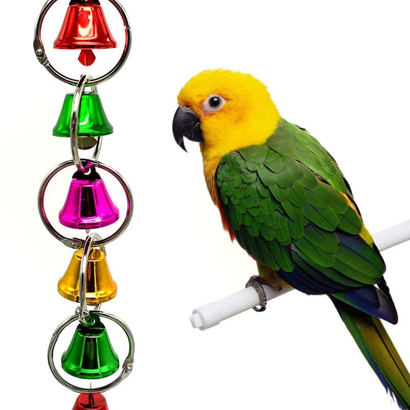 Bird Toy Bell Birdcage Accessories Bird Supplies Hanging Chew Toy Cross-border Supply Parrot Toy