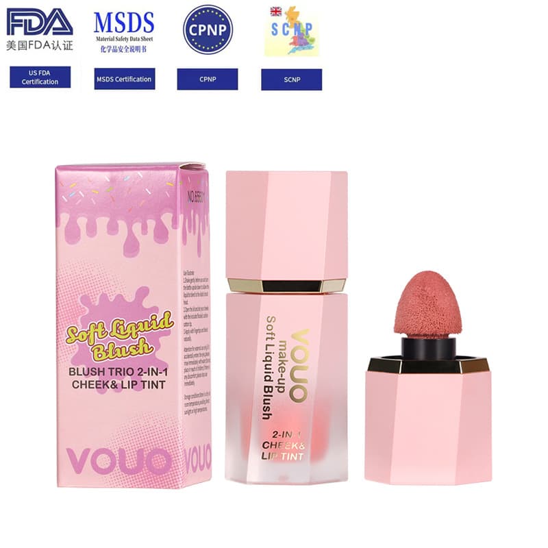 Cross-border Multi-color Blush Set for Cheeks and Lips, Multi-functional Cream Blush