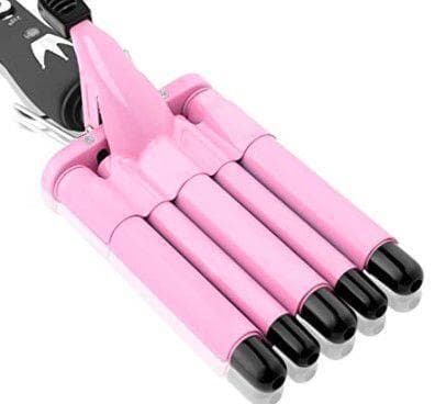 Cross-border 5-Barrel Curling Iron Automatic Hair Styler Ins Style Egg Roll Water Wave Clamp for Beginners
