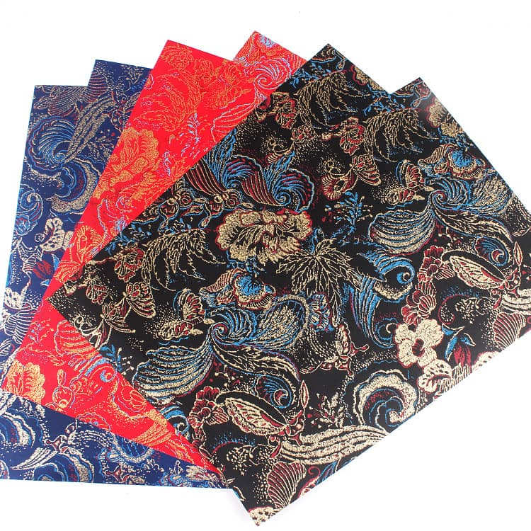 Hot Selling High-End Gift Box Art Paper, Dragon and Phoenix Special Paper, Handbag, Jewelry, Celebration Envelope DIY Tea