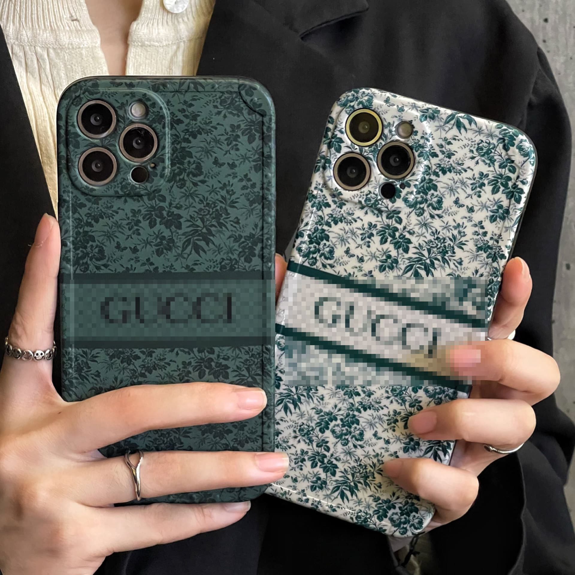 European and American Floral Phone Case for iPhone 16 Pro Max, Compatible with iPhone 13 Soft Case 12/14 Pro Women 1