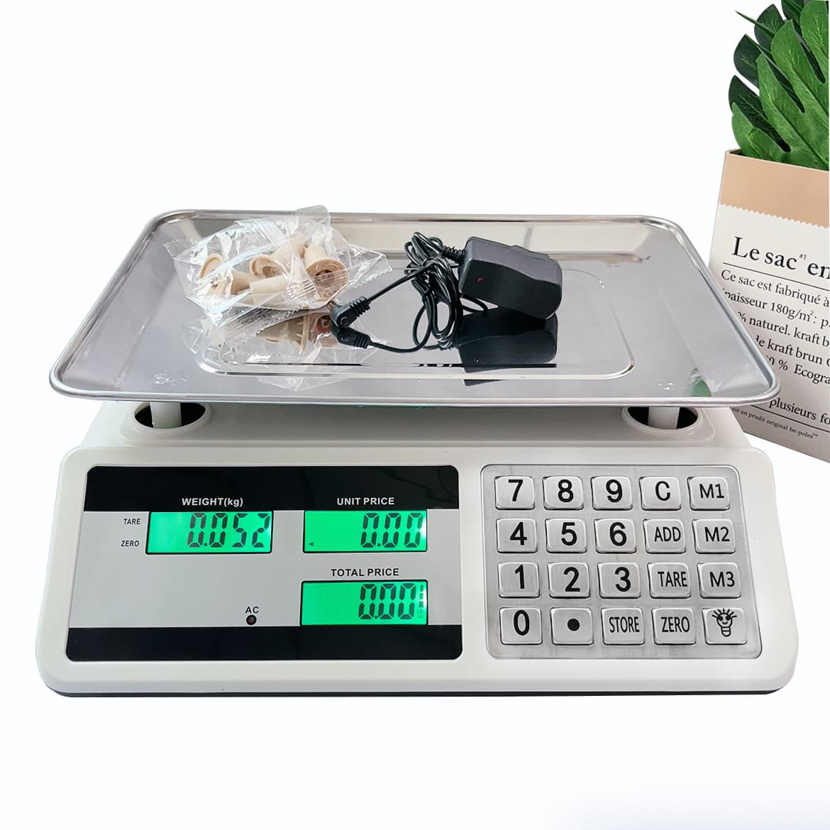 Factory Wholesale High-Precision Commercial Electronic Scale 40kg Pricing Scale Small Household Vegetable Scale Fruit Stall Scale