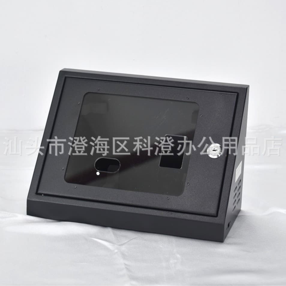 Slanted protective case for face recognition attendance machine suitable for ZKTeco iFace502