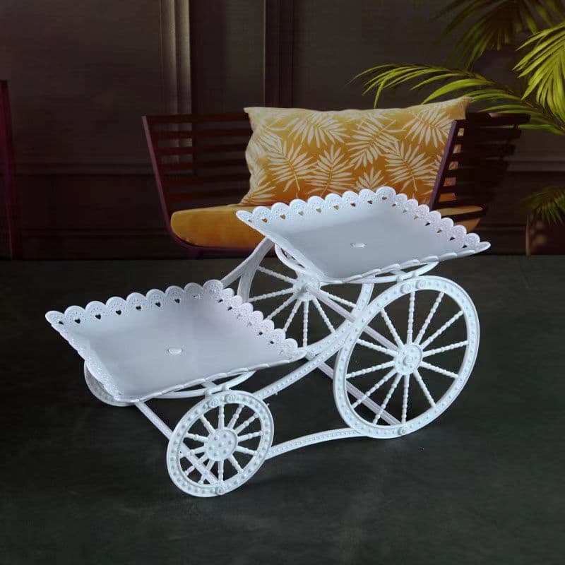 Household Fruit Plate for Living Room Coffee Table, Multi-Layer Fruit Tray, Afternoon Tea Snack Stand, Dessert Cake Stand, European-Style Cake