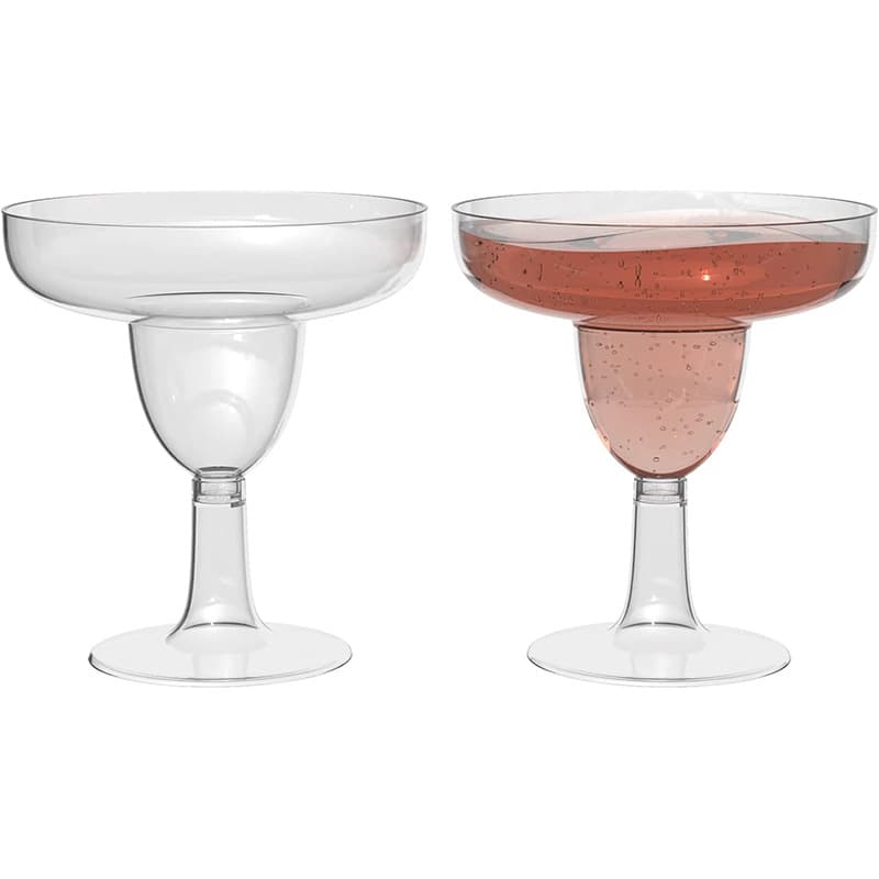 Cross Border Exclusive Plastic Champagne Glass 5 oz Cocktail Glass Martini Glass Margarita Glass Party Glass