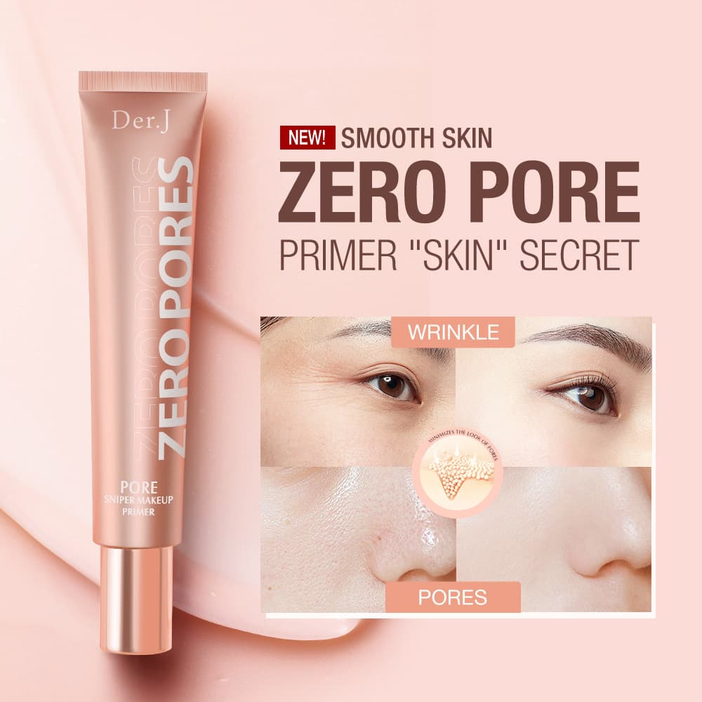 Der.j Invisible Pores Clear Moisturizing Concealer Brightening Skin Tone Zero Pores Soft Focus Makeup Primer