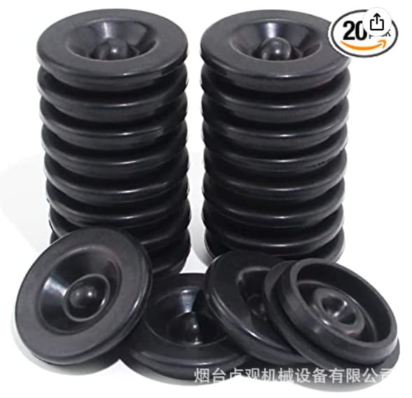 20pcs Rubber Grease Plugs for Trailer Axle Dust Cap