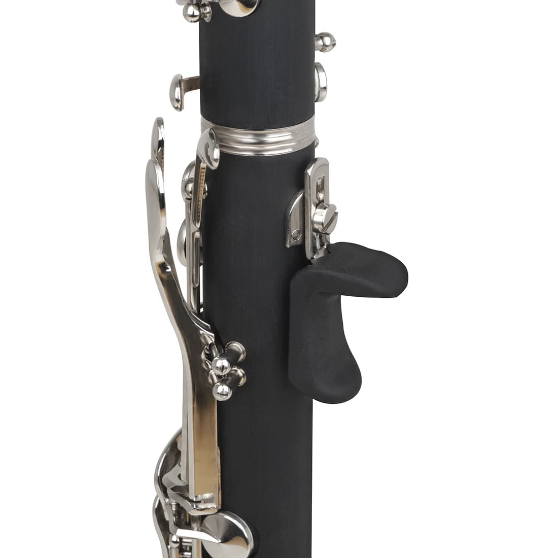 Clarinet Finger Bracket Oboe Hand Bracket Three Size Adjustable Black Tube Thumb Sleeve Silicone Thumb Pad