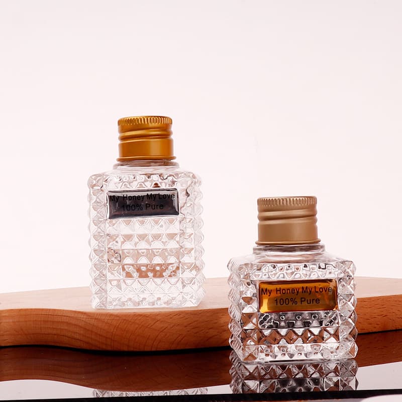 50ml Honey Bottle Wedding Favor Empty Bottle Thickened Perfume Bottle Aromatherapy Bottle Ins Trend