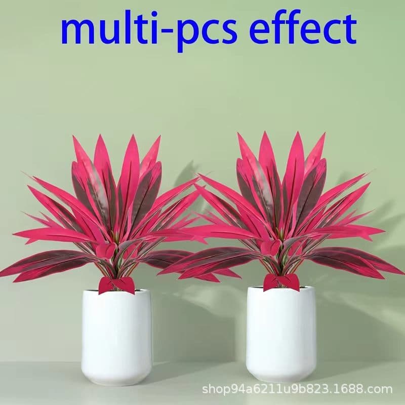 G 93584 Artificial Green Leaves Artificial Green Plant Leaves Cross-border AliExpress Amazon