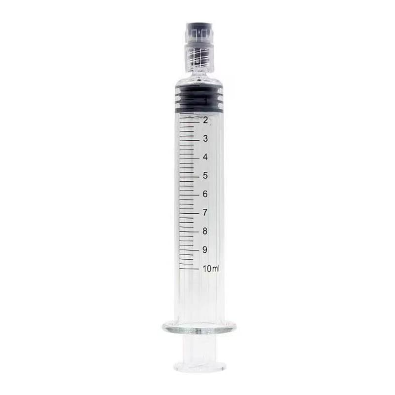 Cross-Best-Selling 10mL Glass Syringe Luer Lock Glass Syringe Prefilled Luer Lock Tube