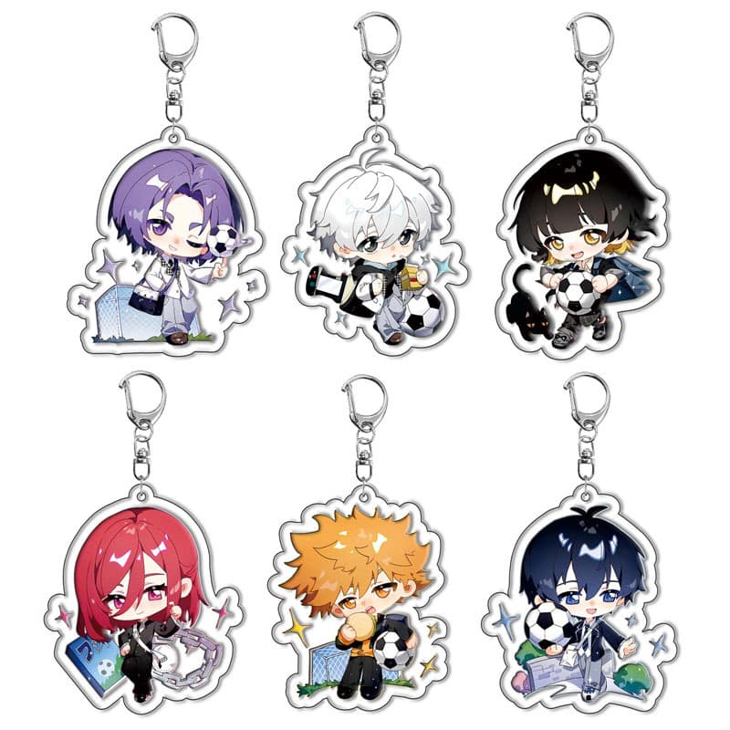 Mezzanine Blue Prison BLUE LOCK 1 Bee Lehui Acrylic Keychain Animation Peripheral Spot