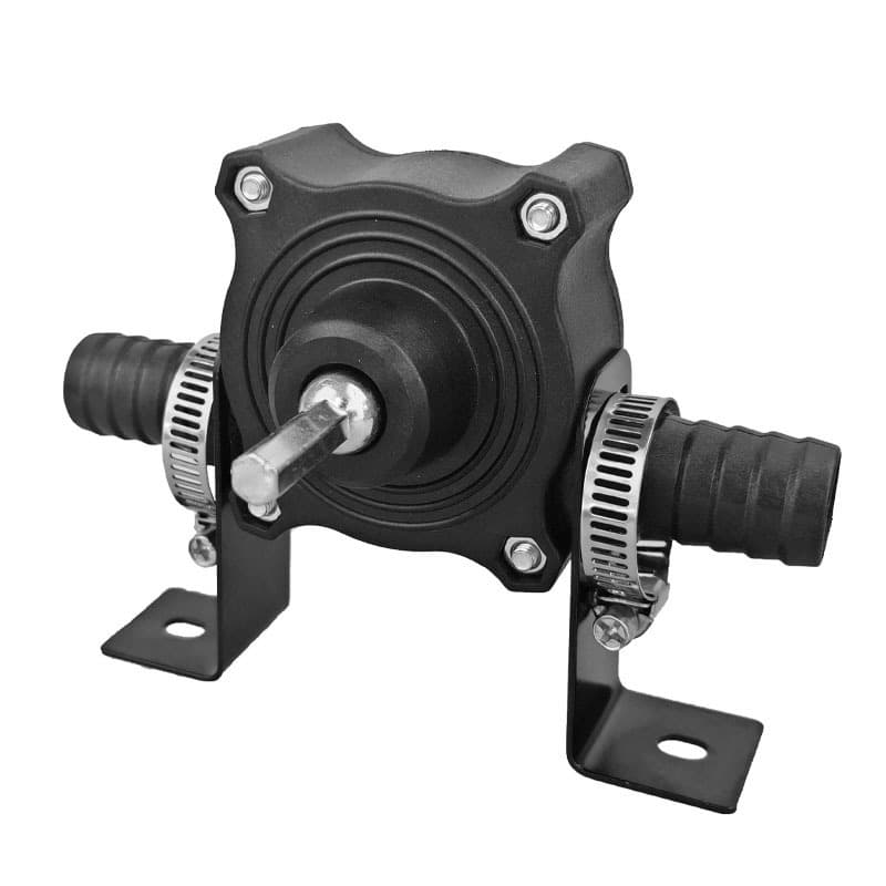 Home Small Water Pump Hand Drill Fluid Transfer Pump Portable DC Water Pump Self-Priming Centrifugal Pump