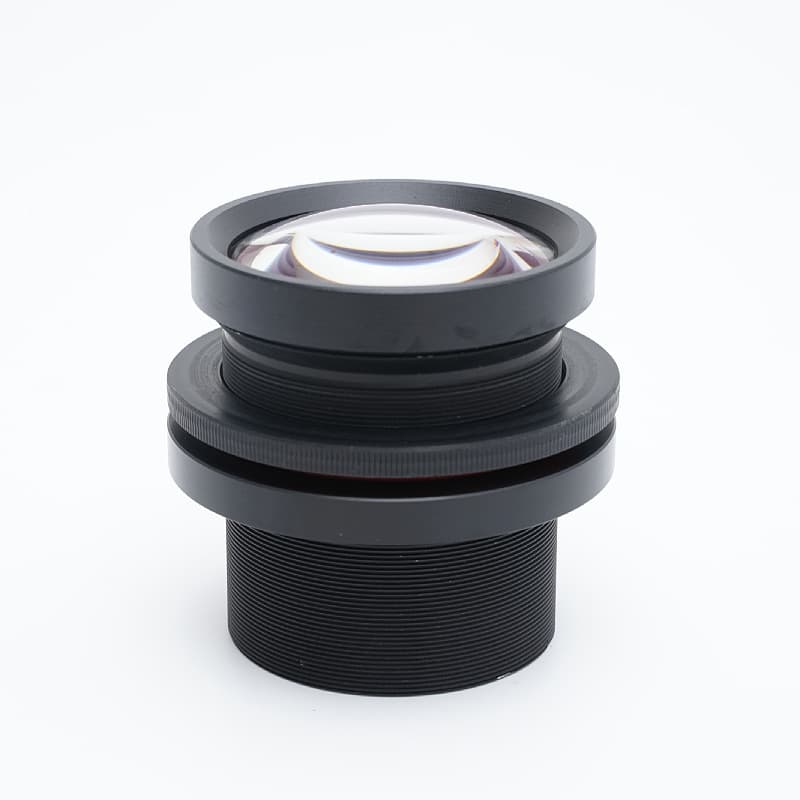 Optical lens for office and home projector LCD lens, 3-element optical glass lens