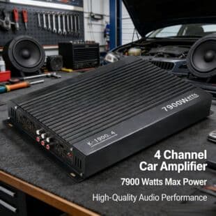 Car Audio Amplifier K-1900.4 4-Channel Amplifier 4-Channel Amp 7900W Car Amplifier