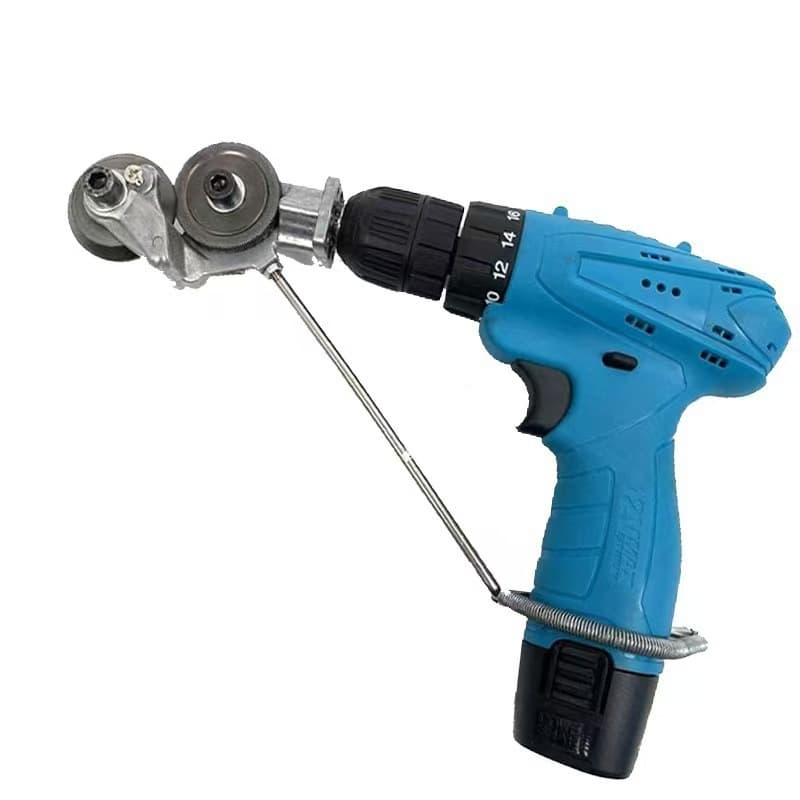 Electric drill to shear, electric metal scissors, electric drill to metal scissors, metal plate cutter, shearer