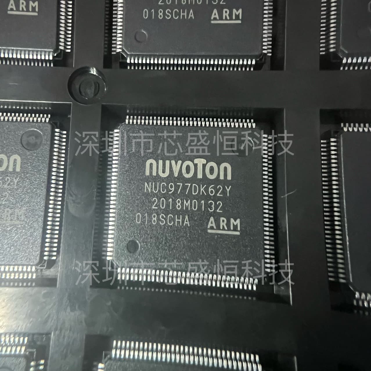 NUC977DK62Y ARM9 microprocessor IC, original stock available.