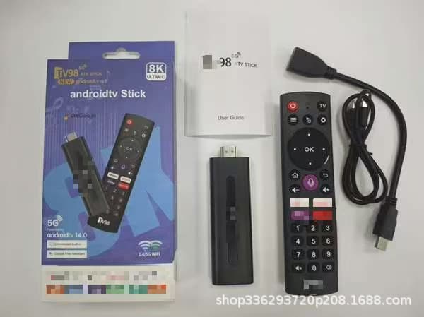 TV 98 TV Box Android 14 Network Player 5G Dual-Band HD Home TV Box Hot Seller on Amazon