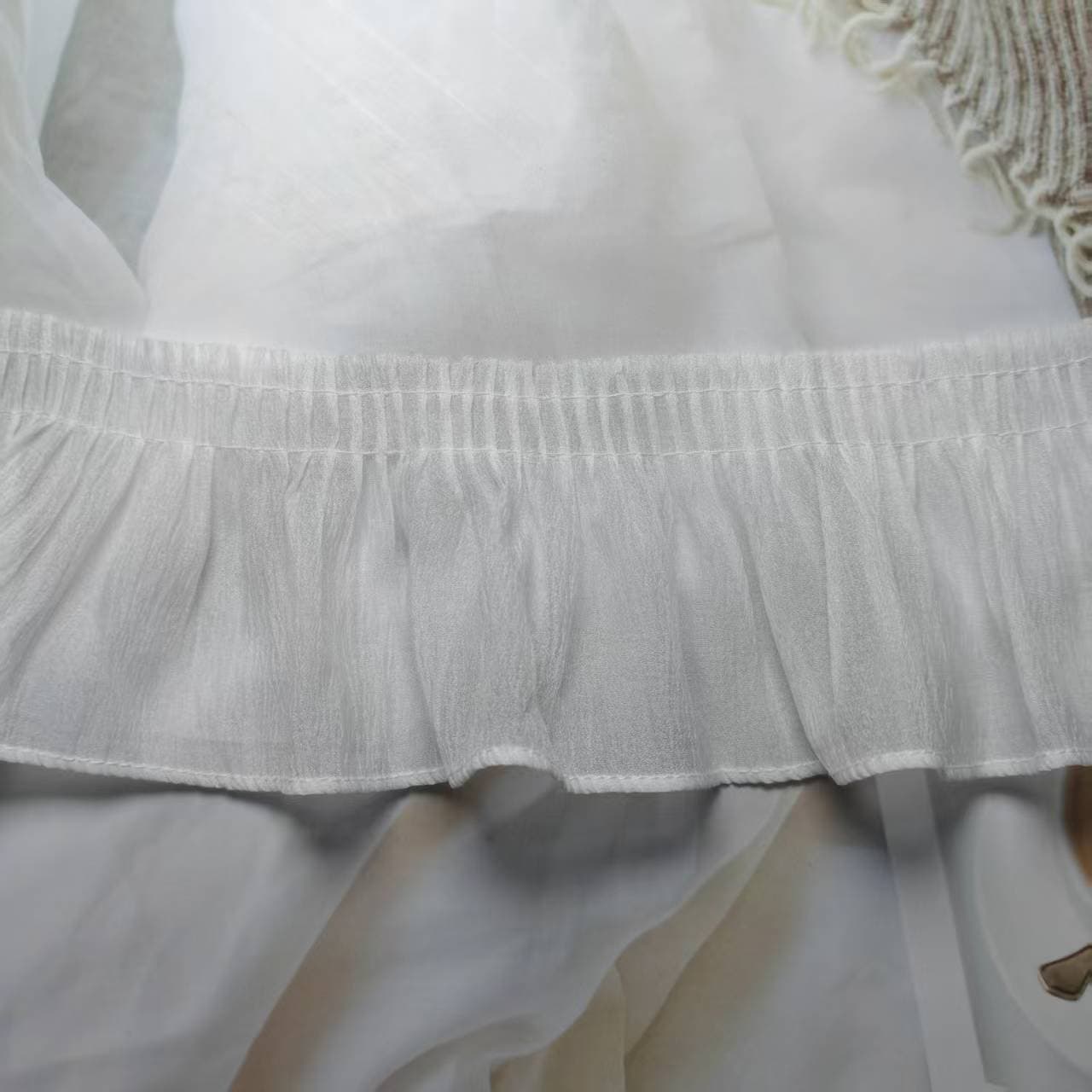 Women's and children's clothing universal collar, cuffs, hem pleated lace