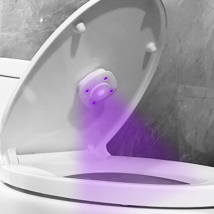 UV Toilet Sanitizing Light for Hotels, Guesthouses, and Home Bathrooms - Smart Toilet Disinfector
