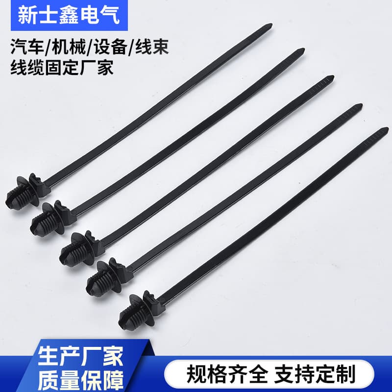 T50SOSFT8E 157-00072 157-00115 fir-tree headed automotive cable ties for wire harness