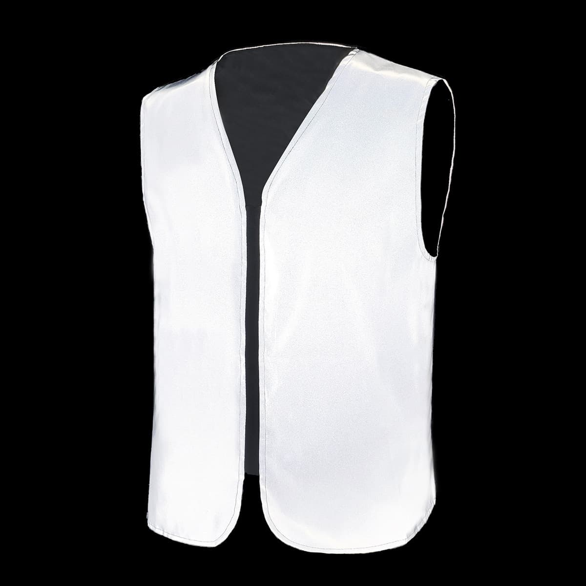 Four Seasons Reflective Vest Jacket Men's Outdoor Night Cycling Night Fishing Highlight Safety Vest Cross-Border European and American Code