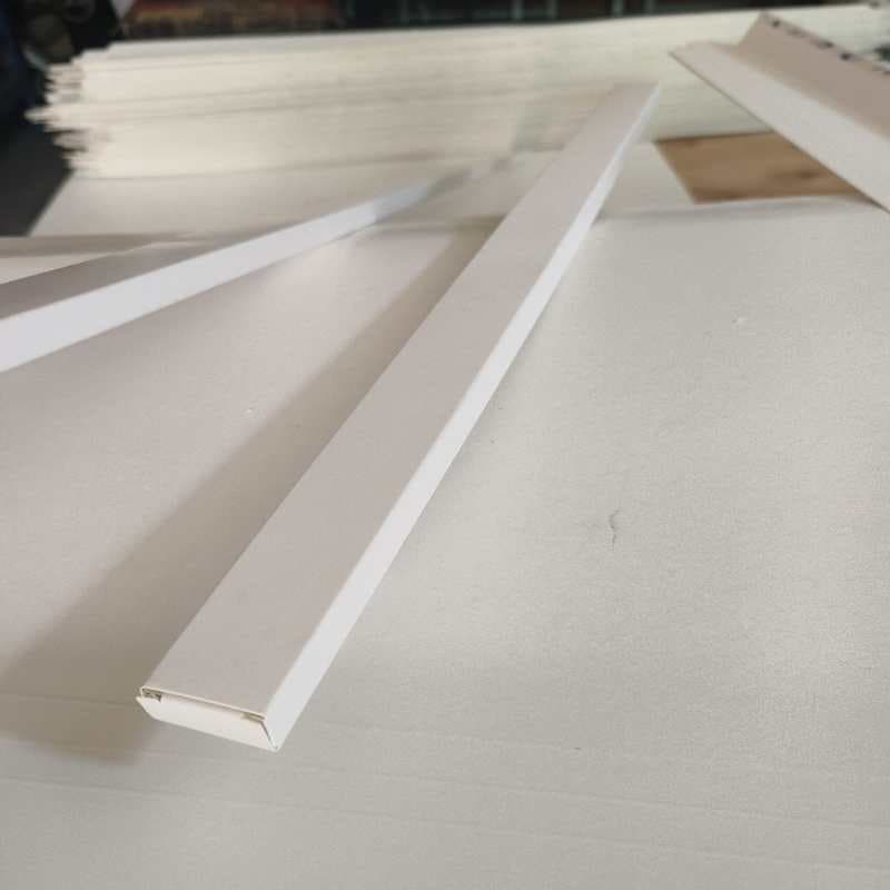 Universal White Card Slim Fluorescent Light Paper Box - Rectangular Long Cardboard Packaging Box Stock Available in Dongguan